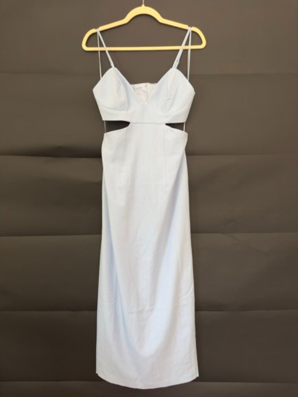 BARDOT Sky Blue Cutout Midi Dress NWOT